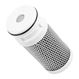 Homoyoyo wasserhahn filter aktivkohle wasserfilter wasserhahnfilter wasserfilter für leitungswasser Austausch des Wassertropfenfilters Wasserfilter für Wasserhahn Abs Weiß