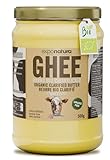 Exponatura Bio-Ghee - Geklärte Butter nach alter ayurvedischer Rezeptur - nur aus der Milch von Weidekühen - laktosefrei, extrem bekömmlich (500 g, Ghee)