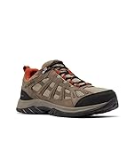 Columbia Redmond III WP wasserdichte Wanderschuhe für Herren, Braun (Pebble x Dark Sienna), 43 EU