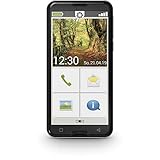 emporiaSMART.3 | Seniorenhandy 4G VoLTE | Senioren Smartphone ohne Vertrag | Mobiltelefon mit Notruftaste | 5,5-Zoll-Display | Android 9 | 13 MP Kamera | Schwarz, all_carriers