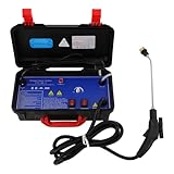 JJsdwin Tragbar Hochdruck Dampfreiniger, Handheld Küche Dekontamination Profigerät, Hochtemperatur Profi Reinigungsgerät für Dunstabzugshauben und Klimaanlagen