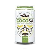 Cocosa Kokoswasser Still mit Ananassaft NFC – 330 ml – Natürliches isotonisches Getränk ohne Konzentrate – Vegan, Erfrischend & Ohne Zuckerzusatz