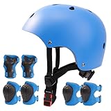 Hawthyhome Fahrradhelm Kinder, Verstellbar Skaterhelm Kinder, Leichter Kinderhelm Jungen Mädchen, Kinderhelm Kinderfahrradhelm Fahrrad Helm für Kinder 51-54cm(ab 5 Jahre)