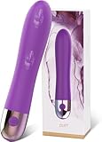 Silikon Vibratoren für Sie Klitoris und G-punkt mit Stoßfunktion Leise und Stark 10 Vibrationsmodi Dildo Analplug Analvibrator Prostata Stimulator Erotik Sexspielzeug für Frauen Paare Extrem