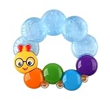 Baby Einstein, Teether-Pillar, Beißring der kühlt und beruhigt, einfach zu greifen, mit strukturierter Oberfläche