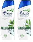 Head & Shoulders Refreshing Tea Tree Anti-Schuppen-Shampoo 300ml Zur Täglichen Anwendung. Bis Zu 100% Schuppenschutz, Klinisch Getestet. Für Jeden Haar- Und Kopfhauttyp. Sauberes Frischegefühl