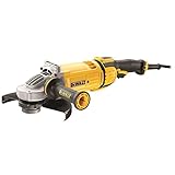 Dewalt 230 mm Winkelschleifer DWE4579 (2.600 Watt, Epoxidharz geschützte Motorwicklung, Überlastungsschutz, Sanftanlauf, vibrationsgedämpfter drei-Postions-Zusatzhandgriff, M14 Spindel)