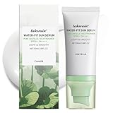 Centella Sunscreen SPF 50, Reines Centella Asiatica Niacinamid, Feuchtigkeitsspengende Sonnencreme Centella, Nicht Fettend, Starker UV-Schutz, Centella Sonnenschutz für Alle Hauttypen