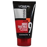 6er Pack - L'Oreal Studio Line - Haargel Invisible Fix Creme - 150ml