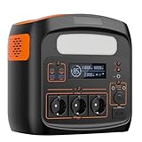 NECESPOW Tragbare Powerstation 1102.5Wh, N1200 Solargenerator LiFePO4 Batterie, 10 Anschlüsse, Reine Sinuswelle Power station für Camping, RV, Home (N1200)
