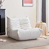 Umwandelbares Schlafsofa, Lazy Floor Sofa Stuhl für Indoor Lounge, Ohnmachtscouch und Chaiselongue, platzsparende Komfortlösung