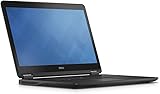 Dell Latitude E7450 Laptop (14 Zoll, 1366 x 768 HD, Core i5-5300U, 128 GB SSD-Festplatte, 16 GB RAM, 2 Kerne bei 2,9 GHz, Win 10 Home, Renewed) Schwarz
