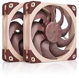 Noctua NF-A12x25 G2 PWM Sx2-PP, Doppellüfter-Set für Push-Pull und Side-by-Side Anwendungen (Braun)