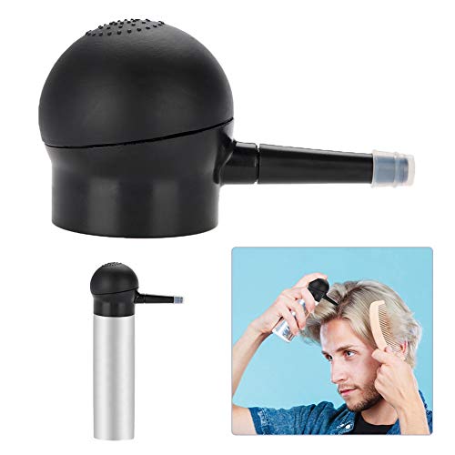 Applikator mit Pumpe für Haarverdichtung, Haar Concealer Haarfasern Sprühen, gleichmäßig am Haar aufsprühen lassen für lichtes Haar und Teilglatze
