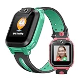 imoo Smartwatch für Kinder Watch Phone Z1, 4G Kinder-Smartwatch-Telefon mit langanhaltendem Video-und Telefonanruf, Kinder-GPS-Uhr mit Echtzeit-Ortung und Wasserdichtigkeit IPX8 (Grün)