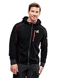 RevolutionRace Trekker Hoodie für Herren, perfekt für Wanderungen und Outdoor-Abenteuer, Black, 3XL