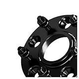 Spurverbreiterungen Für Suzuki Für Jimny Für Vitara 1988-1998 25/30/35/40/50mm M12XP1.25 2 Stück PCD 5x139,7 CB 108mm Rad Adapter Flansch Spacer Flansch-Radnaben-Distanzstück(2PCS Black 30mm)