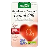 Leinöl 600 Bioaktives Omega-3 60 Kps