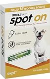 Shield On Spot On Floh- und Zeckenschutz für kleine Hunde 5 x 2,5 ml