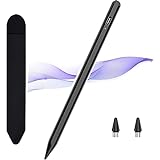 Tablet Stift für Android,Stylus Pen Kompatibel mit Samsung/Huawei/Lenovo/Mi/Vivo Tablet,Verbesserte Präzision und Handflächenverkleinerung (schwarz)