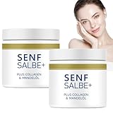 Senfsalbe Plus， Senfsalbe Gegen Cellulite für Bauch und Gesäß Geeignet,Intensive Feuchtigkeitspflege，Aktiv Senfsalbe,Senfsalbe Creme,Anti Cellulite Creme Senfsalbe Gilt für Oberschenkel