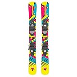 Short Skis for Snow | 99 cm | Skiblades Snowblades Skiboards Little Short Skis | Snowfeet* (Retro | Profi SKI BINDINGS)