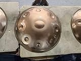 onlyfly Handpan Handpan Drum 9 Noten 432Hz D-Moll 22' mit Geschenkset (Bronze)