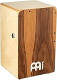 Meinl Percussion Snarecraft Professional Cajon - Mit Snare-Schalter (Ein / Aus) - Schlagfläche Walnuss (SCP100WN)