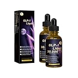 GLP-1 Abnehmen Tropfen, Schlankheitstropfen zum Einnehmen, Slimming Drops zum Trinken, GLP 1 Tropfen für Weight Loss, GLP 1 Abnehmen, GLP-1 Orale Flüssigkeit, Fettverbrenner, für alle Körpertypen