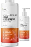 HAIRO Relief Natural Defence Scalp Seborrhoisches Shampoo mit Brennnessel-Extrakt & Biotin | Antimykotisches Shampoo | Kopfhaut-Behandlung für seborrhoische Dermatitis | seborrhoische Dermatitis