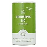 Wacker Gemüsemix ohne Kochsalzzusatz Bio, 250g. Die Gemüsebrühe ohne Salz. 100% Gemüse & Kräuter. Glutenfrei, laktosefrei & vegan. Ohne Salz, Zucker, Hefe & Geschmacksverstärker.