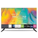 Cello 32' Smart TV LG WebOS HD Ready Fernseher mit Triple Tuner S2 T2 FreeSat Bluetooth Disney+ Netflix Apple TV+ Prime Video