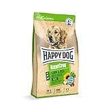 Happy Dog 60528 – NaturCroq Lamm & Reis – Trockenfutter mit heimischen Kräutern für ausgewachsene Hunde – 4 kg Inhalt