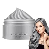 Temporäre Haarfarbe - Haarwachs Farbwechsel, Sofort Gefärbtes Haar | Styling Haarfarbe Waschbar, Haarstyling Männer, Haarfarbe Für Cosplay Und Karneval, Einfach Anzuwenden Schnell Auswaschbar