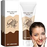 Niacinamid Peel Off Mask, Anti-Aging Peel-Off Maske, feuchtigkeitsspendend und feuchtigkeitsspendend, für alle Hauttypen geeignet (1pcs)