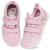 BibYuga Barfußschuhe Kinder Breite Barfussschuhe Jungen Mädchen Minimalistische Sneaker Weich Hausschuhe Rutschfeste Traillaufschuhe | mit Fußgewölbeunterstützung