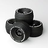 ANTWHEEL All-Terrain Longboard-Räder, 100 mm, Elektro-Skateboard-Räder, 78 A High Rebound Urethan-Räder (All-Terrain-Räder)