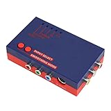 Bewinner Für RetroScaler2x AV zu HDMI Konverter Adapter, 480P Retro Game to TV Adapter, Gute Klangleistung für Vic20 für N64 für SFC für für MD2 für MD1 für C64(Blau)