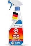 Patronus Floh-Spray für Wohnung & Umgebung 500 ml - effektives Abwehr-Mittel gegen Flöhe mit Sofortschutz - mit dezentem Eukalyptus/-Zitrusduft - hochwirksam & laborgeprüft