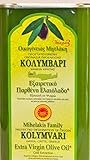 Griechisches Extra natives Olivenöl Kolympari 1 Liter Kanister Mihelakis Familie Kolymvari Oliven Öl