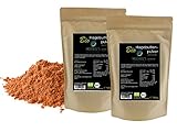 Michel´s Naturprodukte BIO Hagebuttenpulver (Rosa Canina), 1kg (2x500g) - Mikrofein gemahlen aus ganzen Hagebutten, 100% naturreines Hagebutten Pulver, Ohne Zusatzstoffe, Vegan