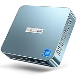 PELADN WI-6 Mini PC,Intel 12. Generation Alder Lake-N100 (bis zu 3,4 GHz),16 GB DDR4 RAM,512GB M.2 PCIe SSD, Desktop-Computer mit Unterstützung für USB3.2, WiFi 4, BT4.2 und Win 11 Pro.