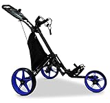 tour-made RT-140 & RT-140S I Push Golftrolley klappbar I Zuladung bis 25kg - starker Alu-Rahmen I Deutsche Markenqualität I viel Zubehör inklusive