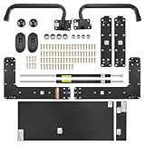 VEVOR Murphy-Bett-Bausatz, volle Größe, vertikales Deluxe-DIY-Schrankbett, mechanischer Hardware-Bausatz, pneumatischer Hebel, robuste Bettrahmenunterstützung, klappbarer Schrank