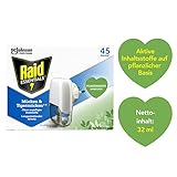 Raid Essentials Mückenstecker 45 Nächte, Elektrischer Insekten-Schutz vor Mücken & Tigermücken, 1er Pack (1 x 32 ml)