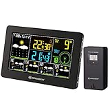 Bresser 7001040 Wetterstation Funk mit Aussensensor WLAN 4CAST mit 4-Tages Wettervorhersage und weiteren meteorologischen Daten