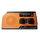 Kurbelradio 000 mAh – AM, FM, NOAA Wetter Radio Survival Kio: Das Notfall-Wetterradio wird verwendet, um Notfallwarnungen für verschiedene Wetterereignisse zu empfangen