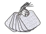 Frottee Folie Babylätzchen 7er Set Ornamente Grau