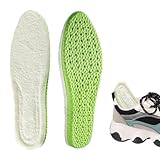 Extra dicke Einlegesohlen, Plüsch-Thermo-Schuheinlagen mit Beifuß-Extrakt – atmungsaktive, dicke Schuheinlagen, bequeme Stiefeleinlagen für Herren, Damen, Outdoor