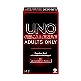 Mattel Games - UNO Challenge Adults Only - Kartenspiel für Erwachsene, +18 Spiel für Spieleabende, Reisen, und für Partys, UNO DARE Deutsche Version, JBF58